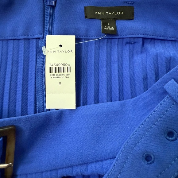 NWT Ann Taylor pleated midi skirt - Picture 3 of 4